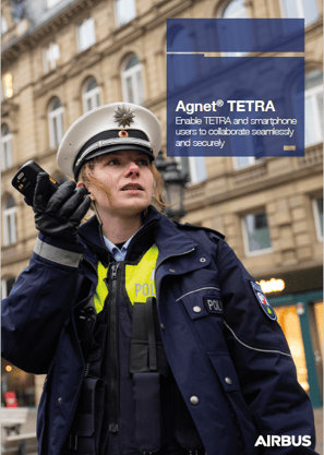 Agnet TETRA brochure cover